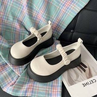 Giày da nữ mẫu mới kiểu Pháp đế dày