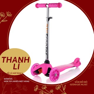 XE TRƯỢT SCOOTER💥SALE💥XE 3 BÁNH CÓ ĐÈN, XE TRƯỢT TRẺ EM