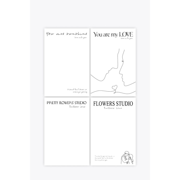 Giấy gói hoa, gói quà, gói kẹo❤️ kraft trắng thông điệp ngọt ngào❤️