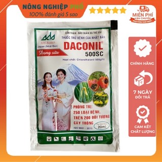 Thuốc Diệt Nấm Bệnh Nhật Bản Phòng Trị Nấm Bệnh Cho Hơn 200 Các Loại Hoa (Phong Lan, Hoa Hồng...), Rau Màu, Cây Ăn Quả