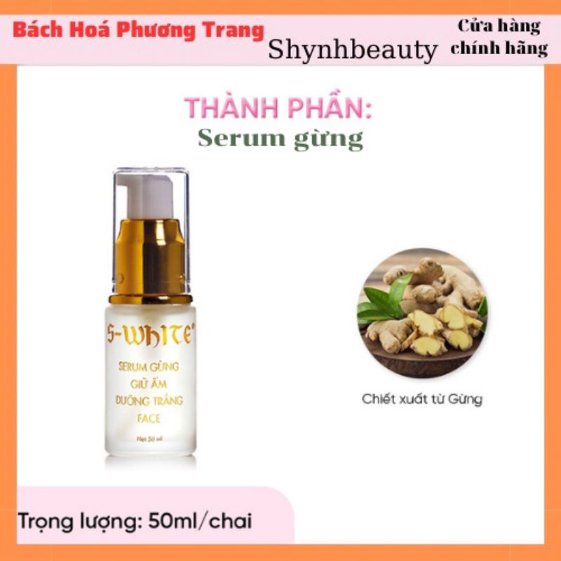 Serum gừng Swhite