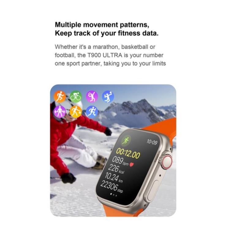 < Đồng Hồ Thông Minh T900 Ultra 2022 T900 Iwo Series 8 BT Gọi Điện Thoại Hệ Điều Hành Android Phone PK i7 i8 Pro Max > | BigBuy360 - bigbuy360.vn