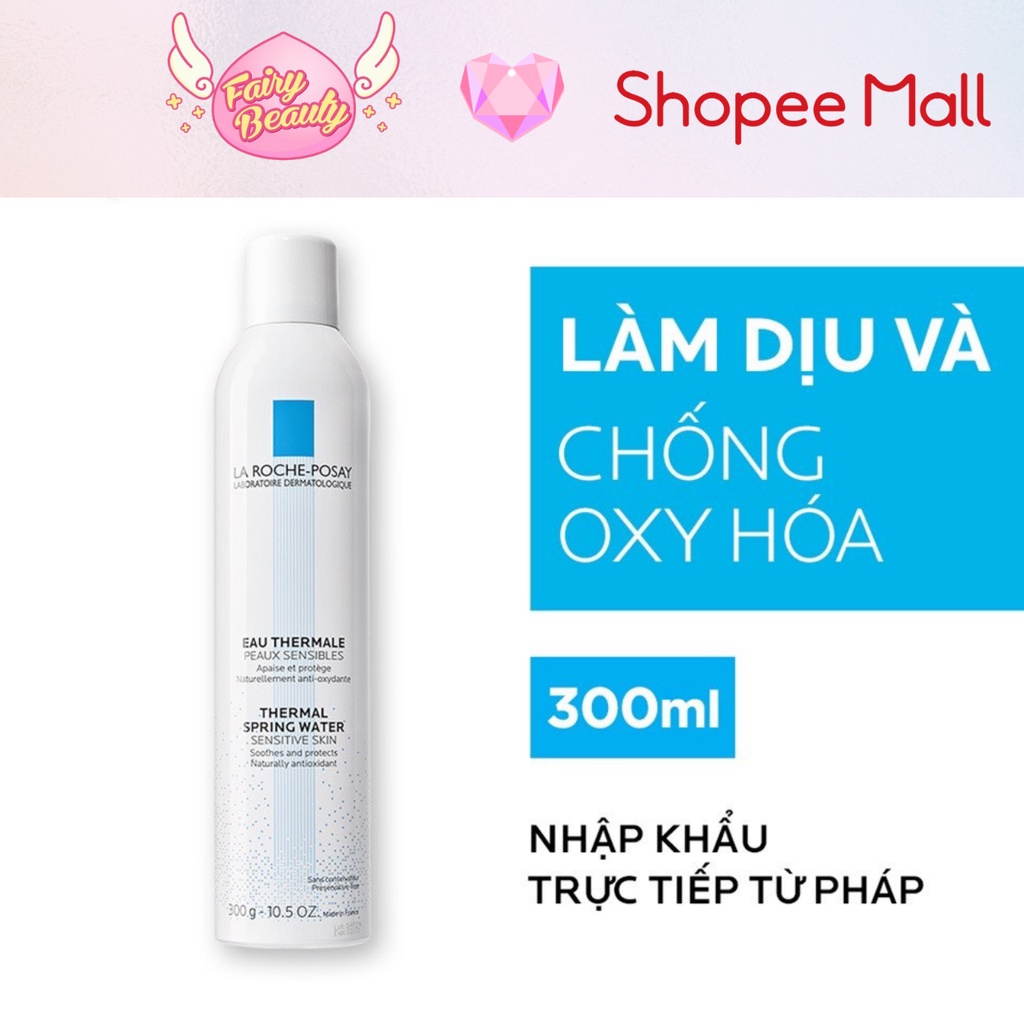 [LA ROCHE-POSAY] Xịt Khoáng Giúp Làm Dịu Và Cấp Ẩm Làn Da Dành Cho Người Lớn & Trẻ Em Thermal Spring Water 300/150/50ml