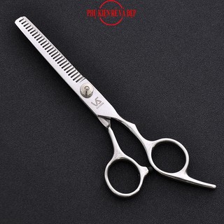 Bộ 2 Kéo Cắt Và Tỉa Tóc VS (Trắng)