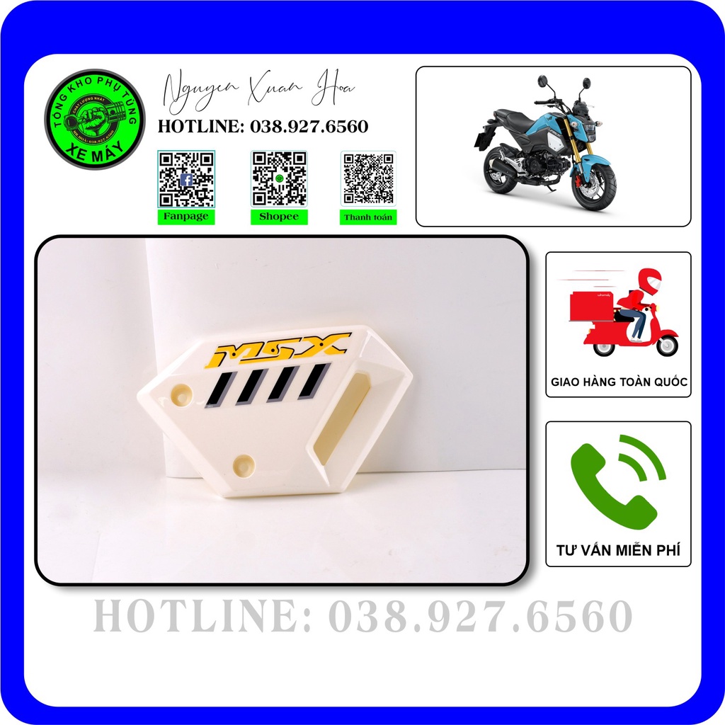 Trang trí ốp bình xăng dưới MSX