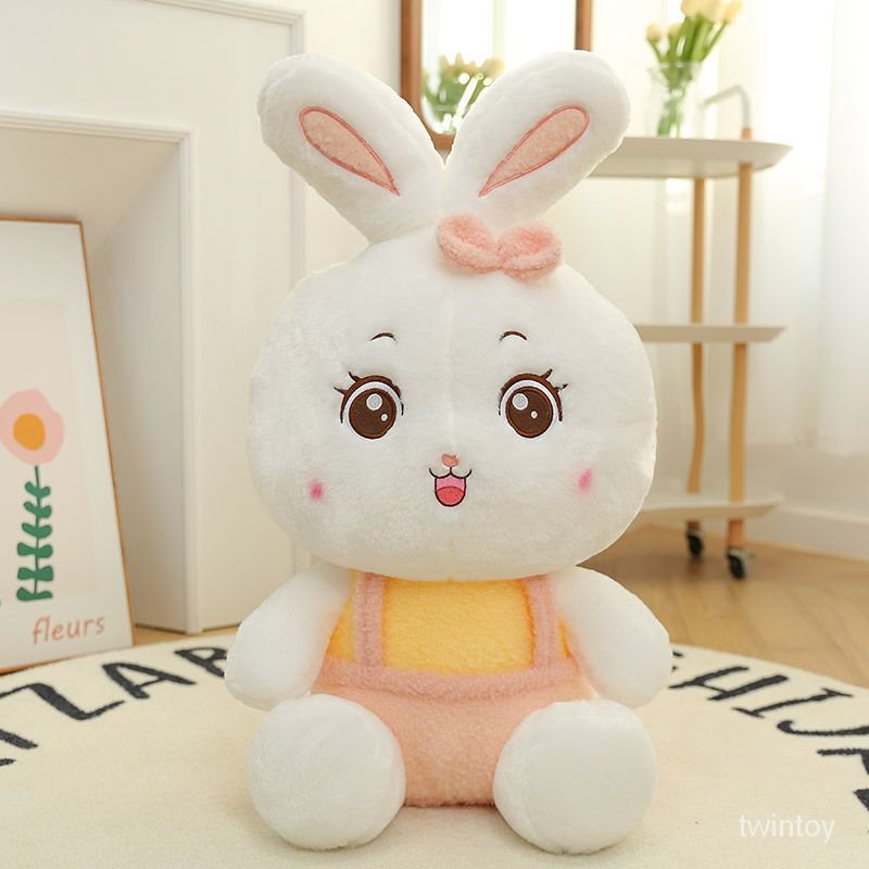 Đồ Chơi Sang Trọng Thỏ Mới Búp Bê Thỏ Hạnh Phúc Gối Ôm Thỏ Hoàng Đạo Nổi Tiếng Trên Mạng Quà Tặng Năm Mới Cho Bé Trai