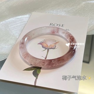 Kính Vòng Tay Đính Hạt Giả Ngọc Bích Tròn Dày Dặn