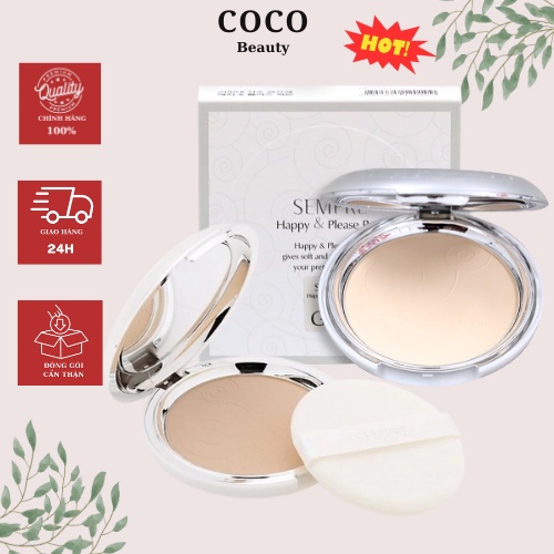 [CHÍNH HÃNG] Phấn Phủ Geo Sempre Happy & Please Pact Hàn Quốc 22g