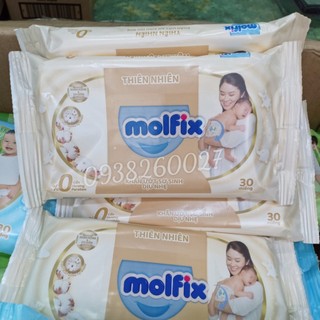 Combo 2 gói khăn ướt Molfix 100 tờ