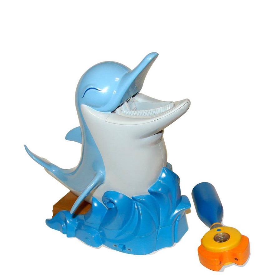 Đồ chơi cá heo bắn bong bóng Bubbly the Dolphin Game (Mỹ)
