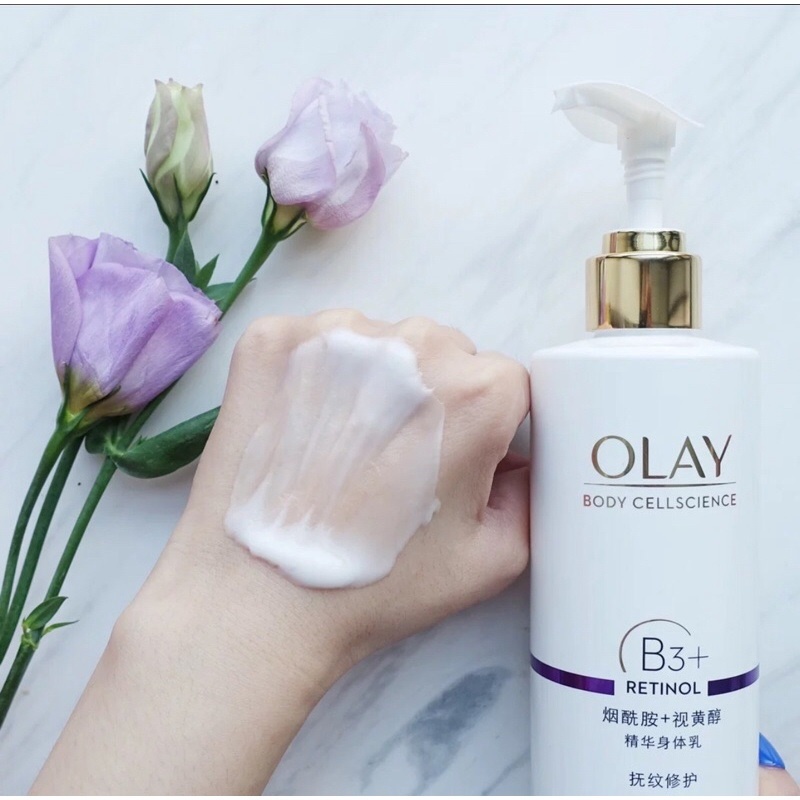 Dưỡng thể OLAY B3+ RETINOL trắng da ngừa lão hóa 250ml