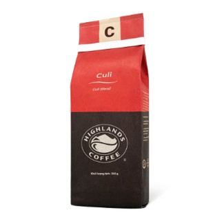 Cà phê Rang xay Culi Highlands Coffee 200g