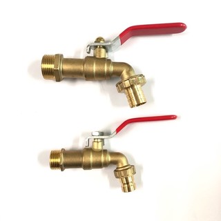 Vòi nước ferroli phi 21 -phi 27 đồng thau cao cấp