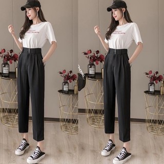 Quần baggy 3 khuy ,quần tây nữ mặc đi học đi làm