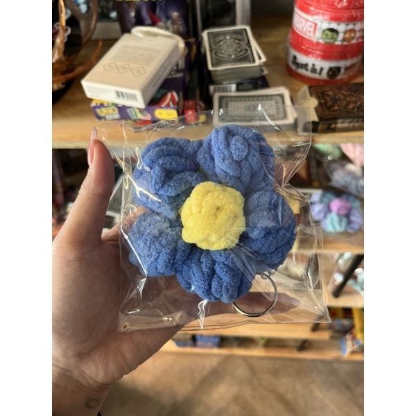 Móc khóa Hoa Len Nhung