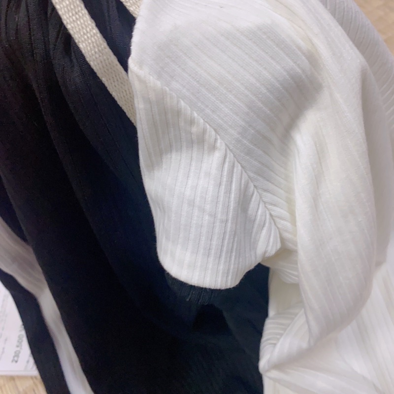 Đồ bộ bé gái, set áo trắng kèm quần ống xuông dài Hotgirl cho bé 10-28kg chất tăm dày mềm.