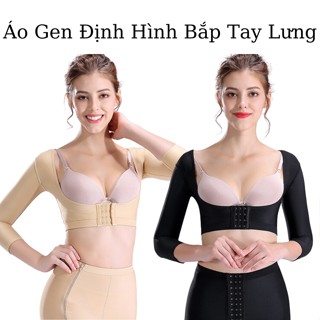 Áo Giảm Cân Thon Gọn Mỡ Tay Lưng Nách Có Cài Điều Chỉnh Tiện Lợi Giup Bạn Có Vóc Dáng Thon Gọn Gàng Hơn