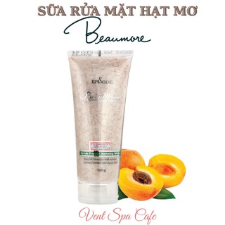 Sữa rửa mặt hạt mơ episode srub foam cleansing white 120g - srm beaumore