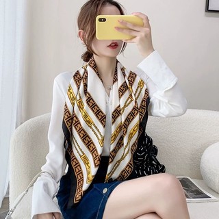 Khăn lụa thời trang cao cấp - khăn choàng áo 90*90cm