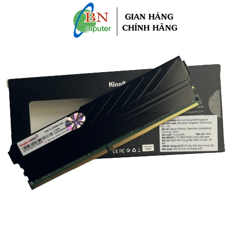 Bộ nhớ trong DDR4 16G/3200 Kingbank tản nhiệt nhôm intel (ram chuyên dùng cho PC intel)