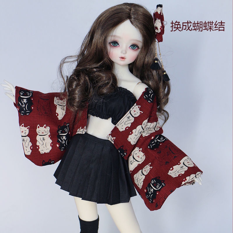 Đầm Công Chúa Băng Giá 60cm 3 Điểm Loli bjd 5.11 Cho Búp Bê Barbie