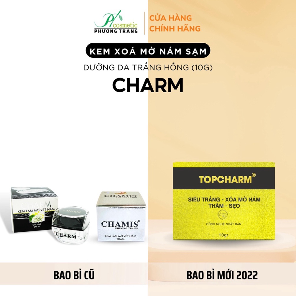 Kem Dưỡng Da Trắng Hồng CHAMIS - Giúp Làm Mờ Vết Thâm, Nám tàn nhang - tuýp 10g
