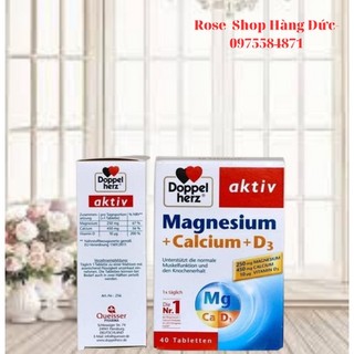 Viên uống magie canxi d3 hàng nội địa đức