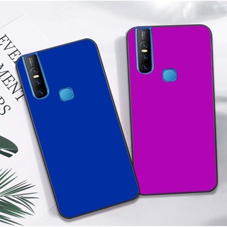 Ốp Vivo V15 / V15 Pro / V17 PRO / V17 PLUS bộ hình màu trơn đơn giản, sang trọng