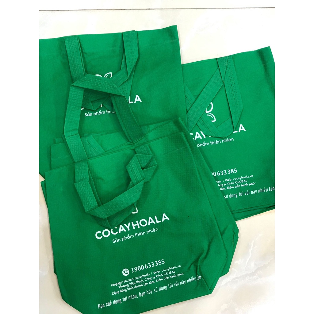 Túi Vải Cỏ Cây Hoa Lá