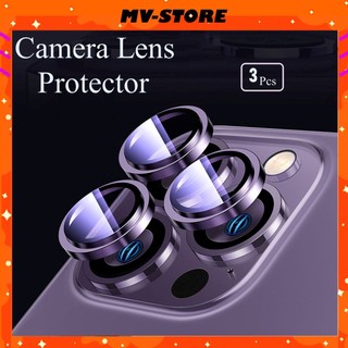 Bộ Lens kính viền hợp kim bảo vệ Camera cho ip 14 13 11 Pro MAX 14 Plus 12 11 Pro MAX mini MVStore