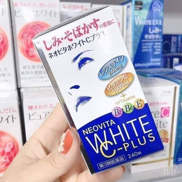 VIÊN UỐNG TRẮNG DA GIẢM NÁM HIỆU QUẢ VITA WHITE PLUS 240 VIÊN NHẬT BẢN - 14661