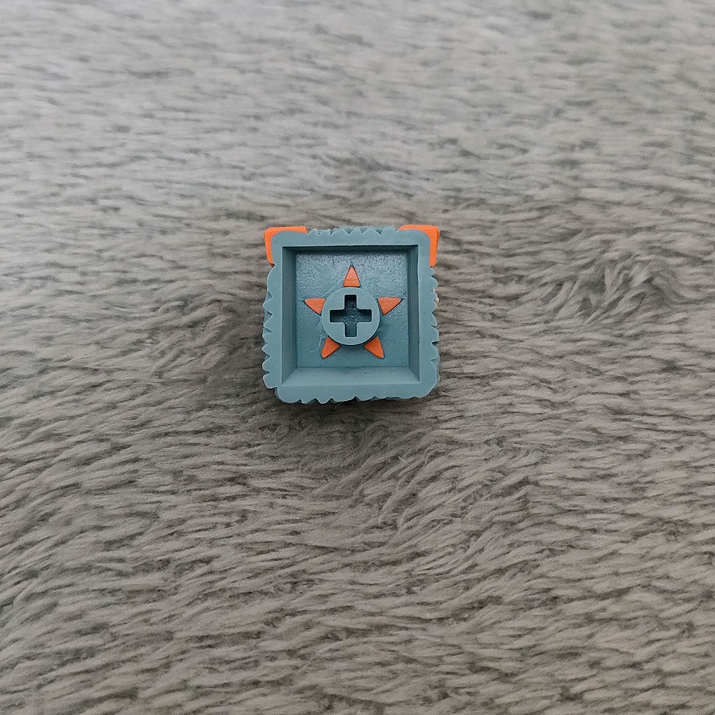 Keycap Bara Clone trang trí bàn phím cơ màu carbon