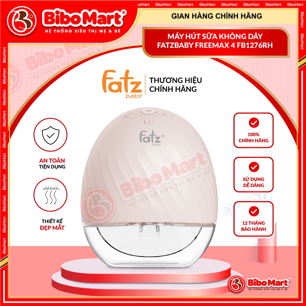 Máy Hút Sữa Điện Đơn Không Dây FATZBABY FREEMAX 4 / 5 / 7 / 8 - Bảo hành 12 tháng chính hãng