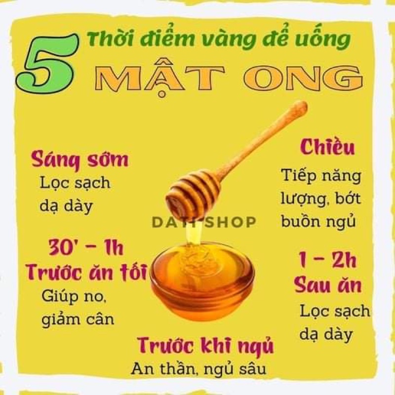 Mật ong Bạc Hà hàng chuẩn bao test