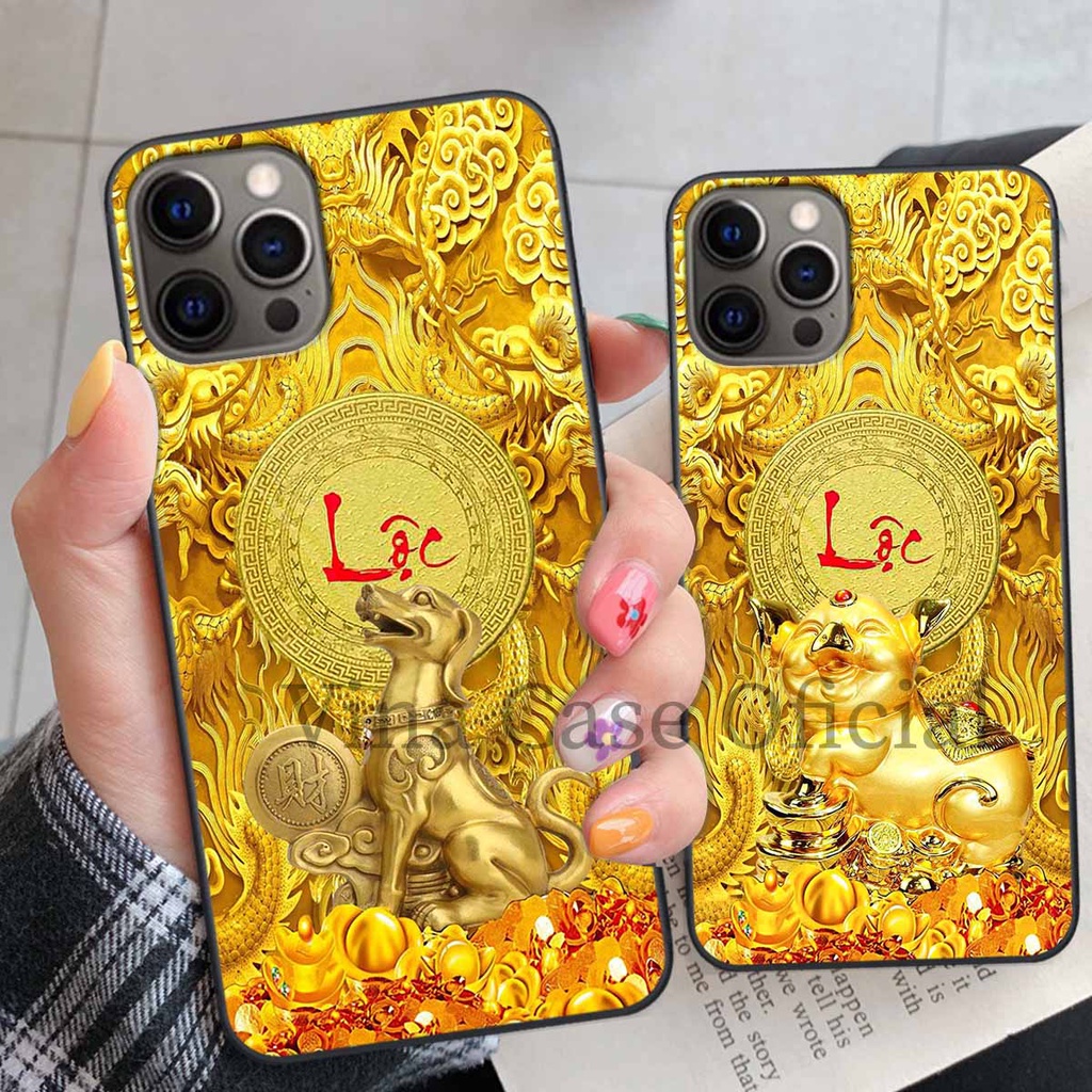 Ốp IPhone IP 11 / 11 Pro / 11Pro Max Thu Hút Tài Lộc 12 con giáp
