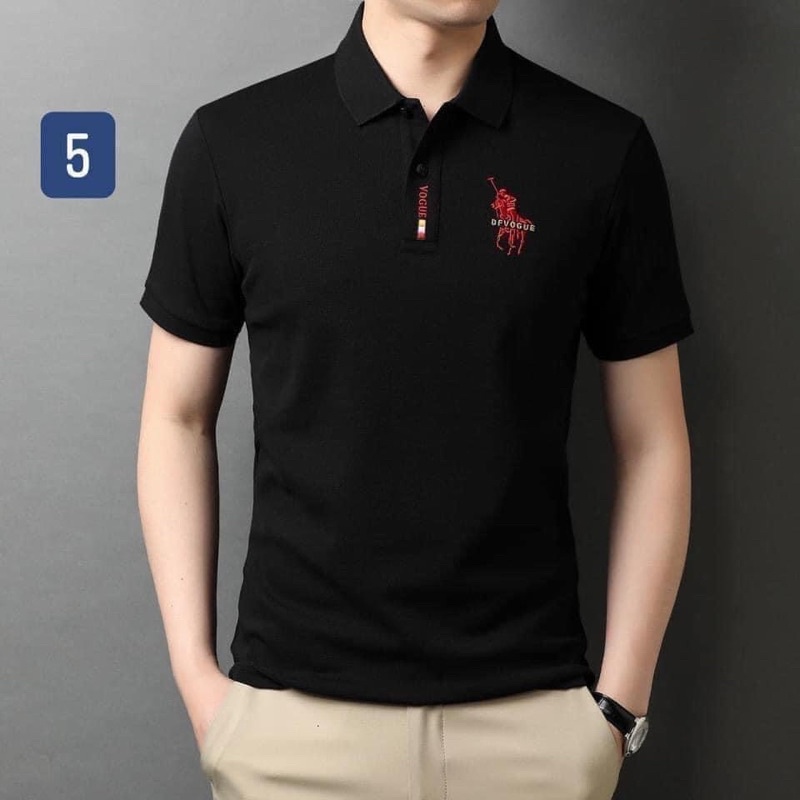 Áo polo cho các anh thoáng mát 5 màu