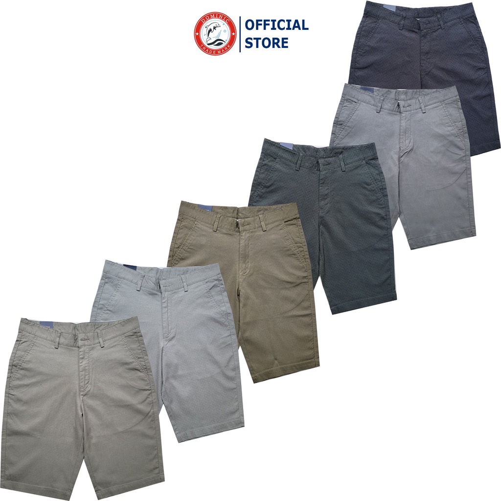 Quần short kaki nam, quần đùi kaki nam cao cấp DOMINIC LKM19