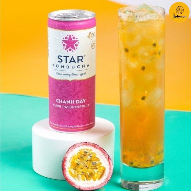 KOMBUCHA VỊ CHANH DÂY DATE MỚI 2025
