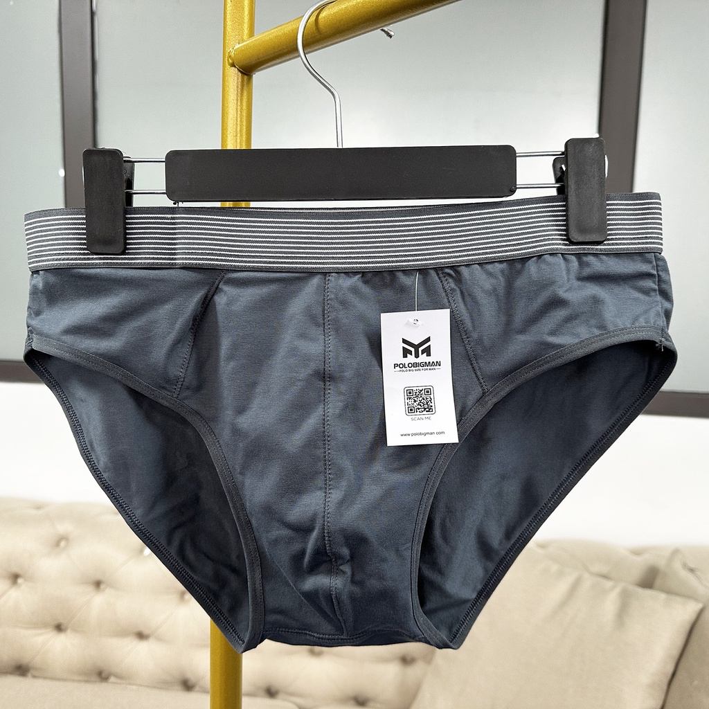 Quần Sịp Tam Giác Big Size Nam Từ 85-130KG vải cotton, Quần sịp tam giác nam big size cao cấp