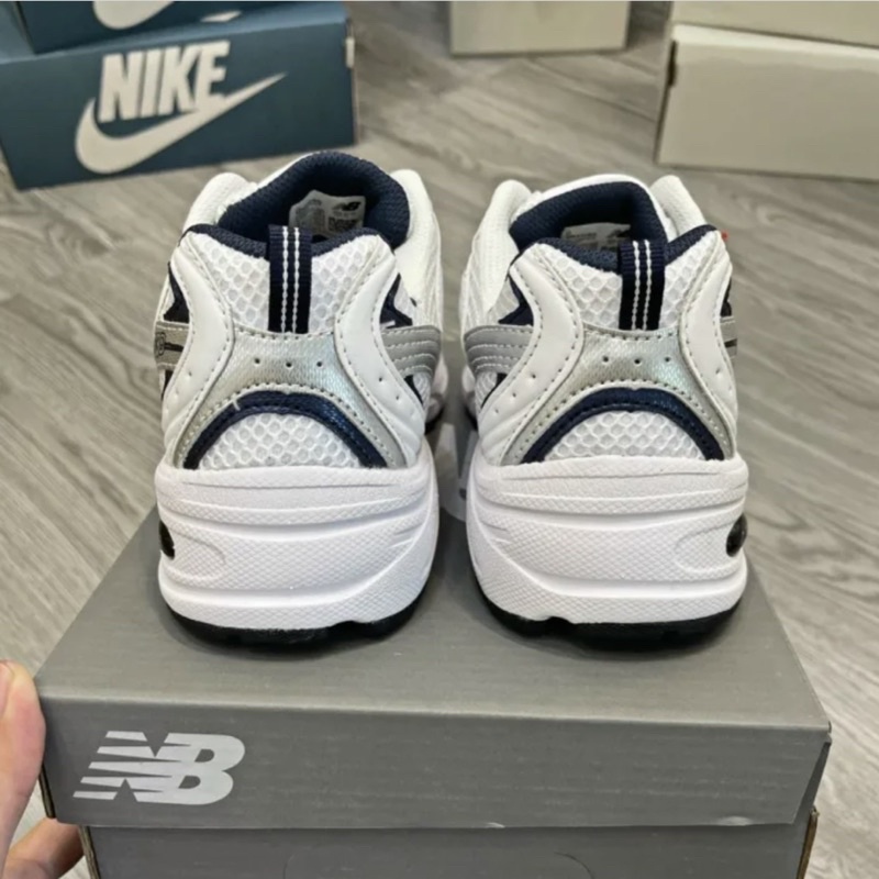 Giày Newblance530 Xám Bạc White Cao Cấp