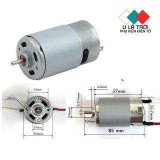 Motor 12v 550 công suất cao chuyên cho máy pin 12v cầm tay