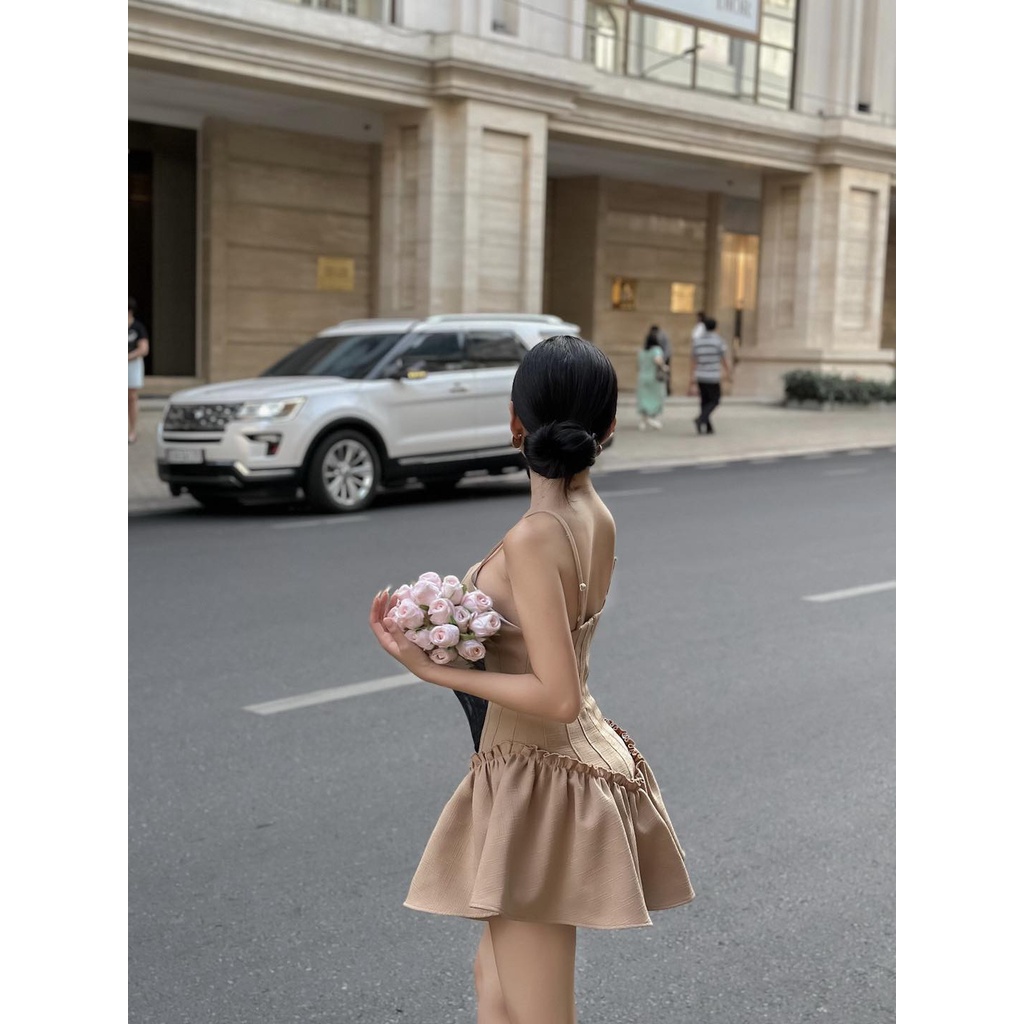 Đầm 2S Cúp Xoè CB Yoona 3397