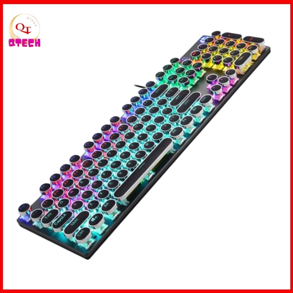 Bàn phím cơ có dây đèn led chính hãng HP GK400Y keyboard gaming máy tính cao cấp