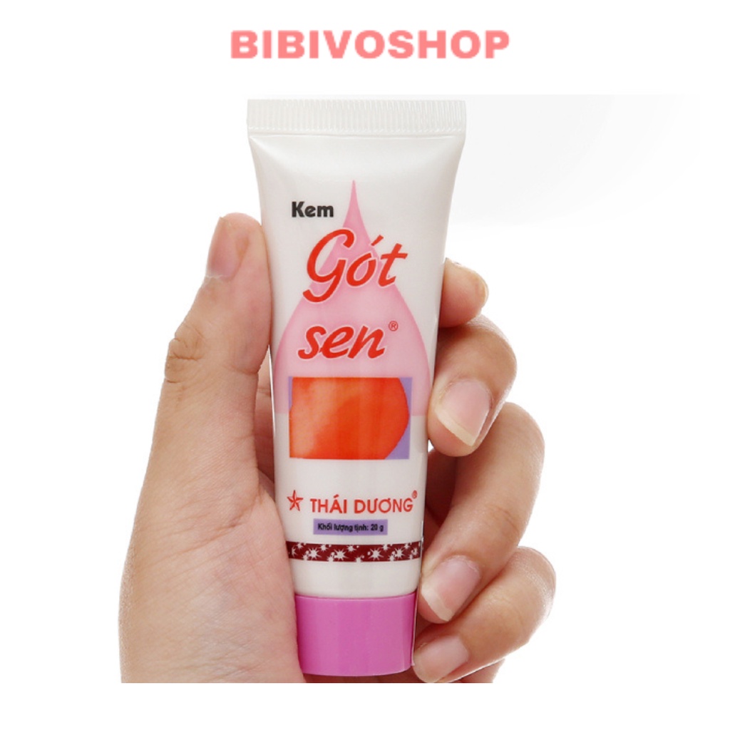 Kem Gót Sen Thái Dương dưỡng ẩm da tay, da chân tube 20g | BigBuy360 - bigbuy360.vn