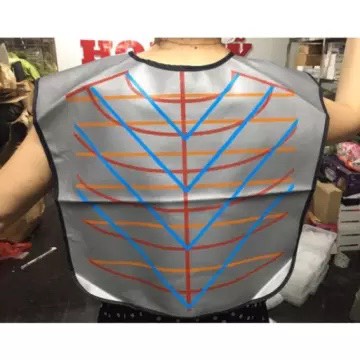 Áo choàng da cắt uốn nhuộm tóc