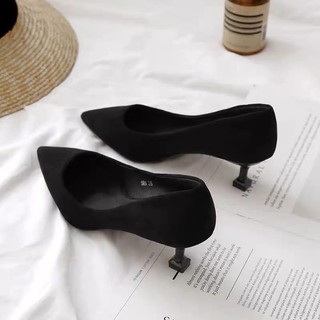 [HÀNG CÓ SẴN] Giày cao gót da lộn 9cm BIG SIZE [ 40-41-42-43]