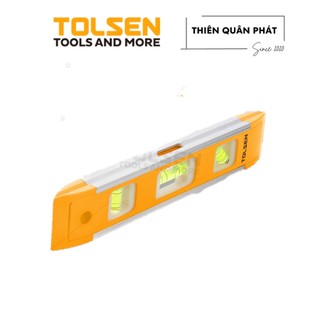 Thước thủy mini Tolsen 35059 kích thước 225mm nhỏ gọn là dụng cụ đo đạc cân bằng chính xác
