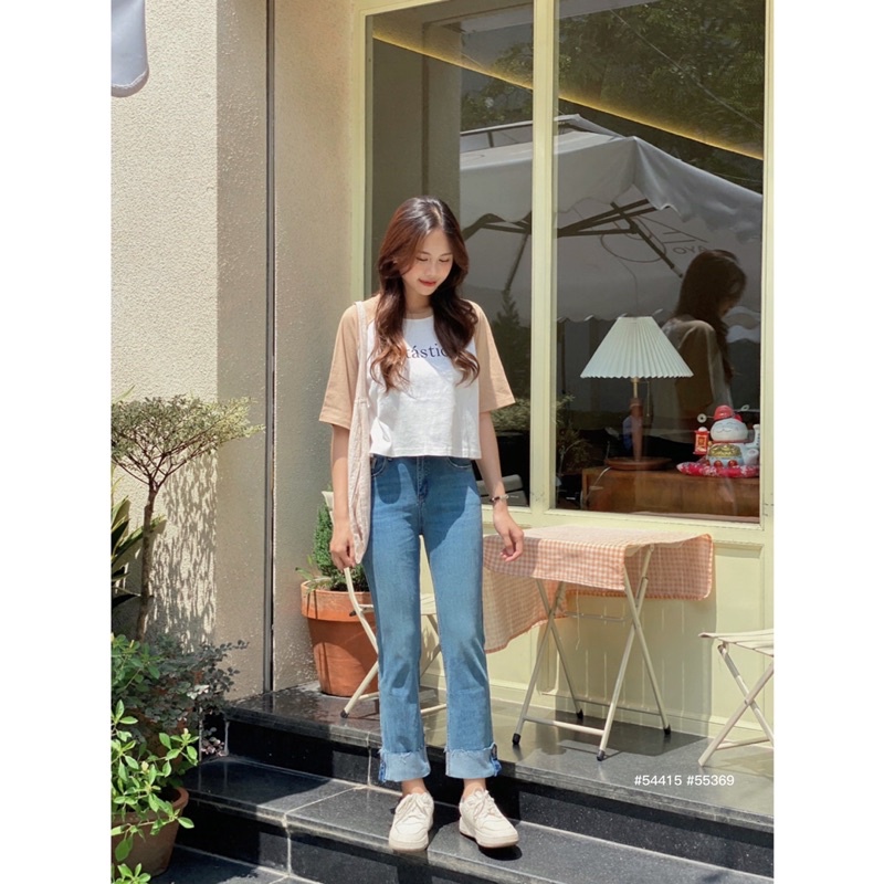 Áo Thun Crop - fantástico - Raglan