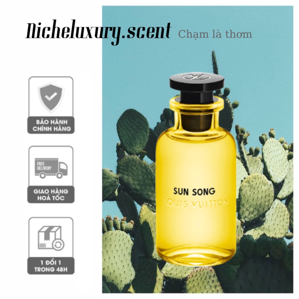 🅽🅸🅲🅷🅴 - Nước hoa LV - Louis Vuitton Sun Song EDP - 10ml