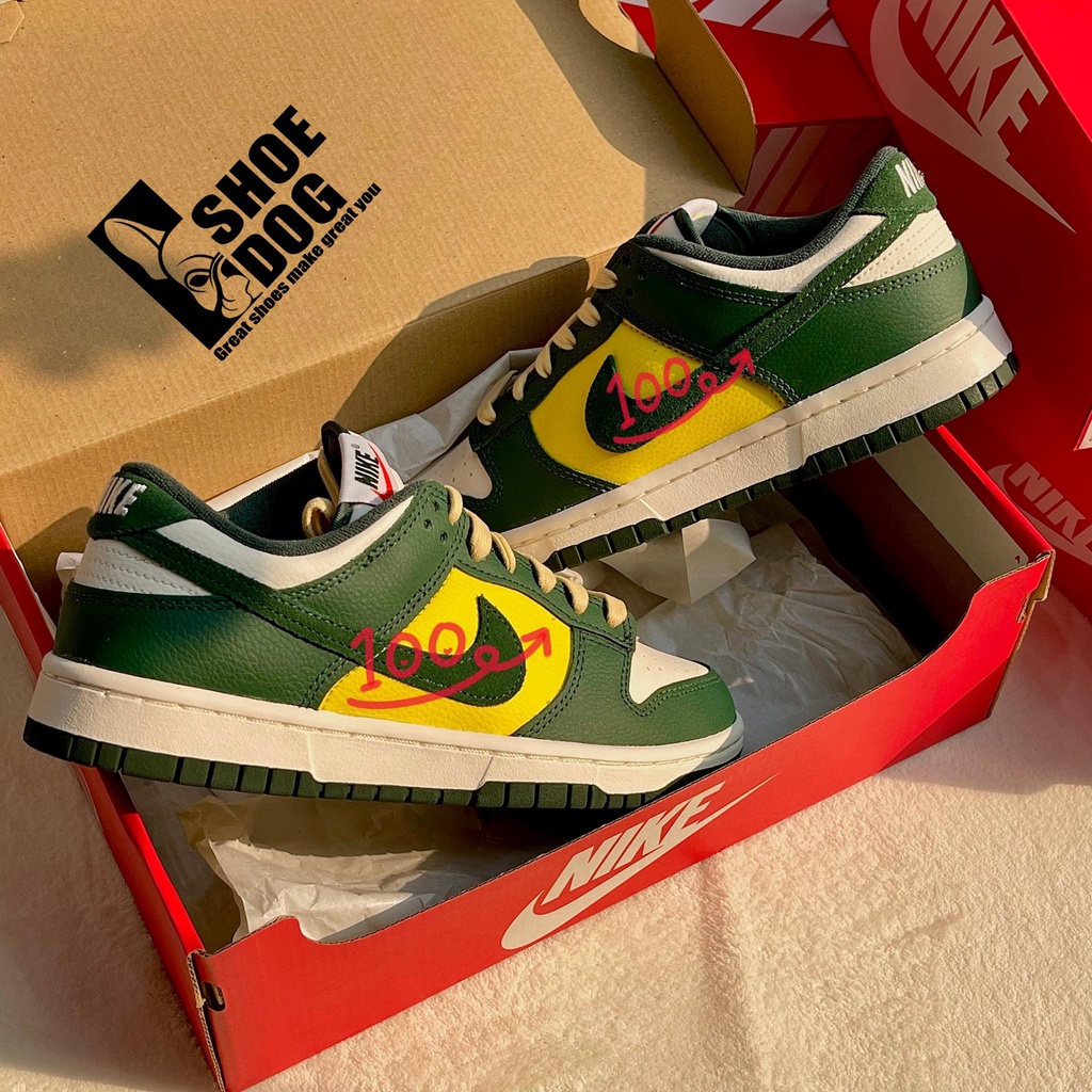 Giày Nike Dunk Low Surfaces với phối màu mới Màu Xanh phối Vàng FD0350-133
